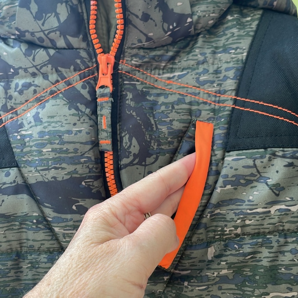 Multicolored Protection System winter jacket - Picture 7 of 12
